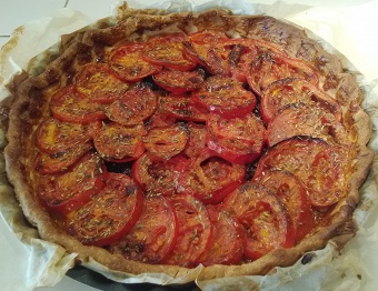 Tarte à la tomate